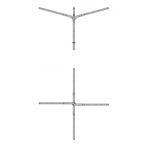 К7-2,5-1,5-1-1 кронштейн четырехрожковый